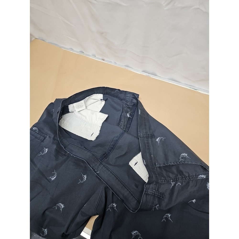 Wrangler Mens Gray Sailfish Casual Cotton Stretch Pockets Chino Short Size 42 - Picture 12 of 12